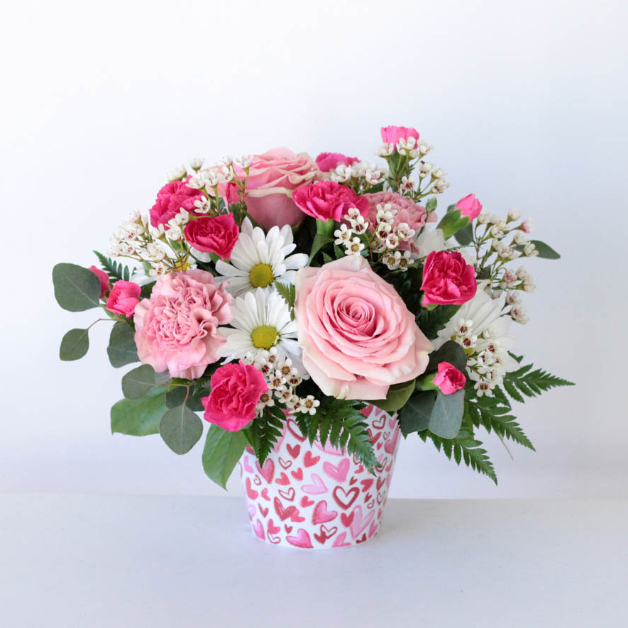 Hey Babe Valentine's Day Flower Arrangement