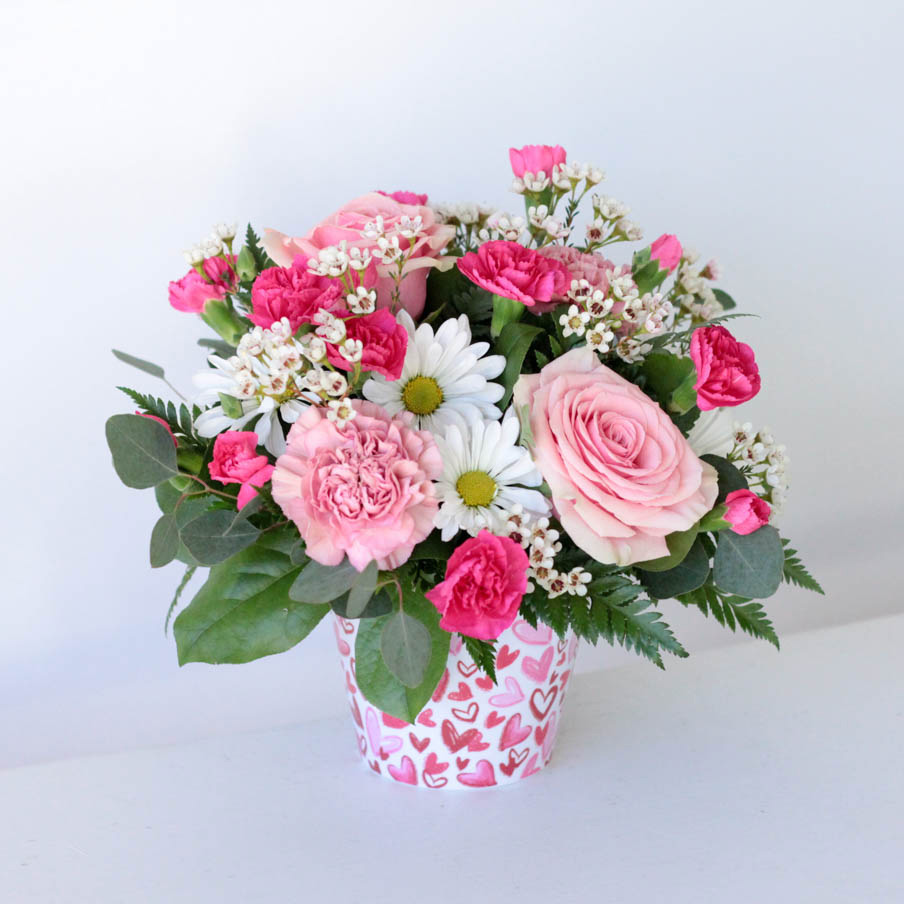 Hey Babe Valentine's Day Flower Arrangement