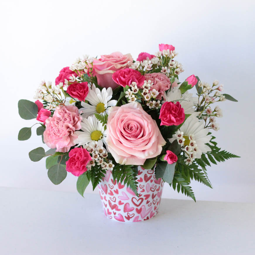 Hey Babe Valentine's Day Flower Arrangement