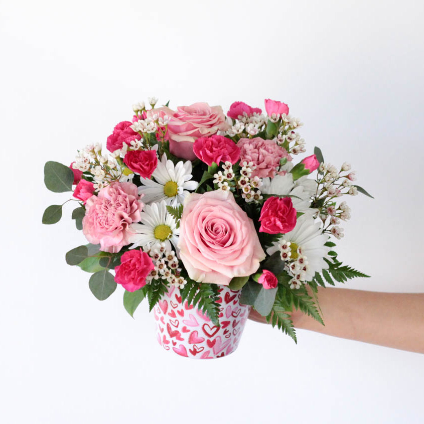 Hey Babe Valentine's Day Flower Arrangement