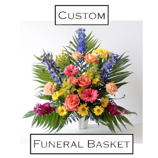 Custom Funeral Basket