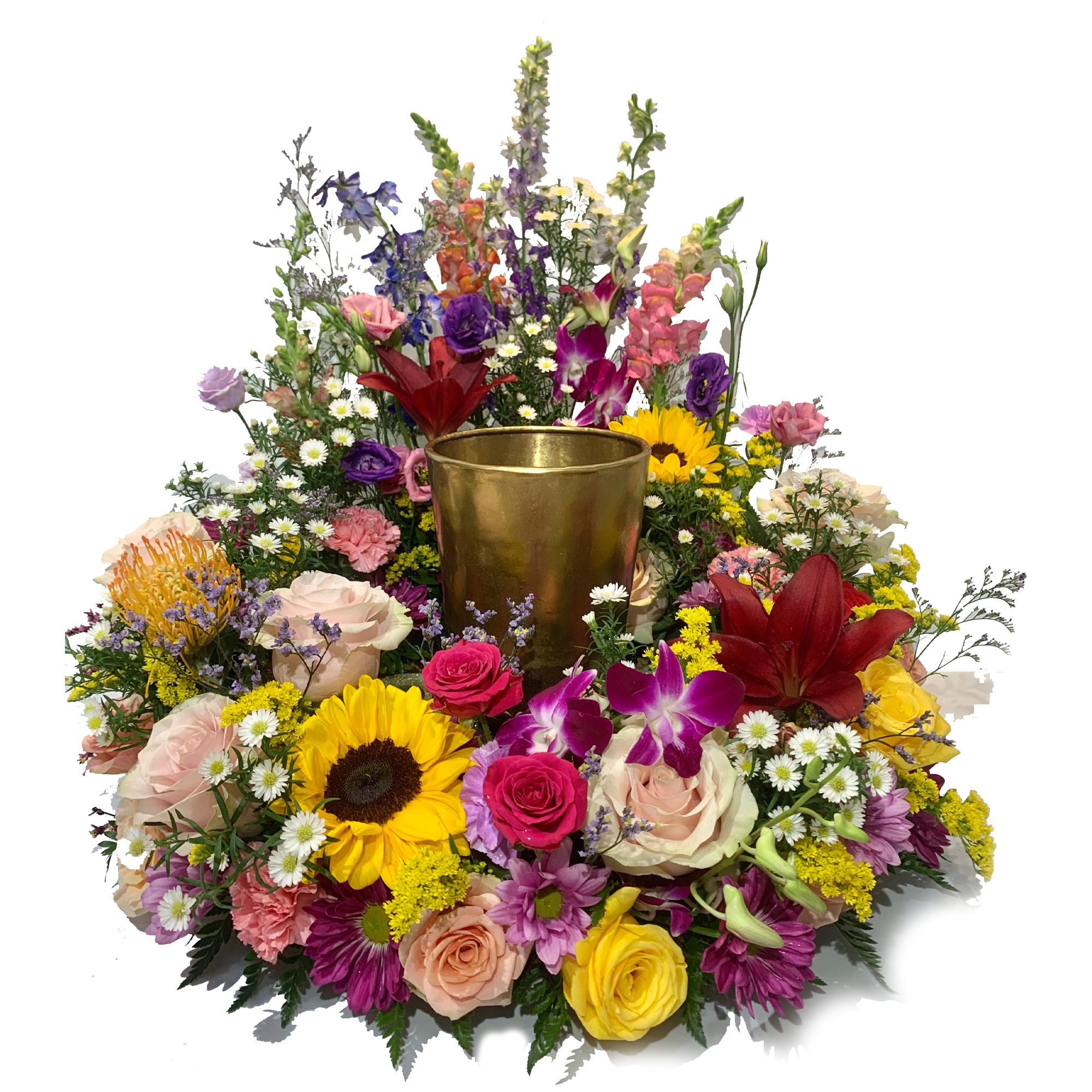 Love Surrounds- Urn arrangement