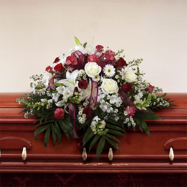 Thoughtful Reflection Casket Spray
