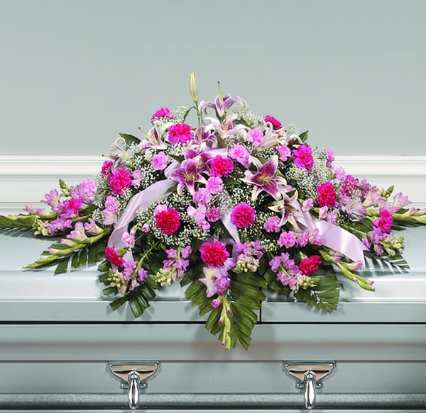 Forever Adored Casket Spray