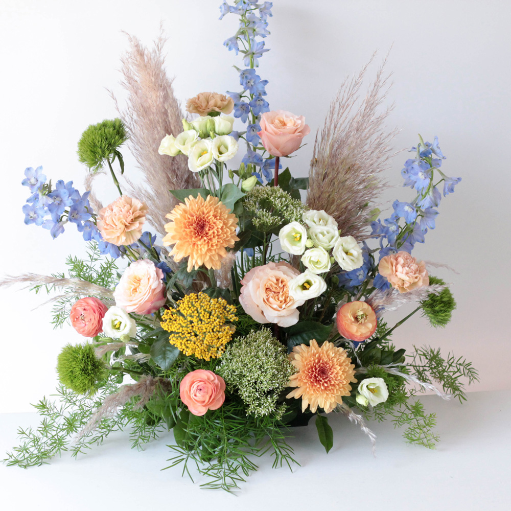 Long Floral Tray