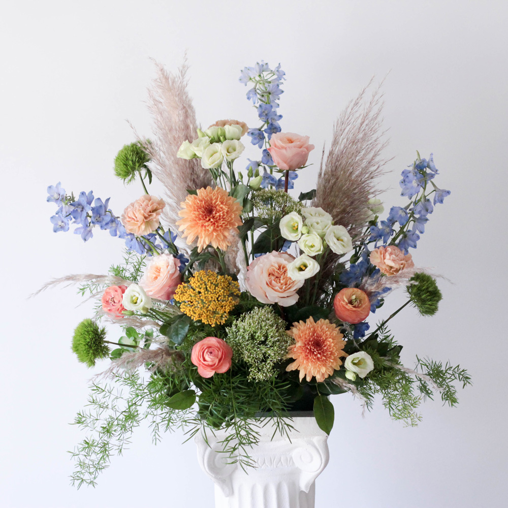 Long Floral Tray