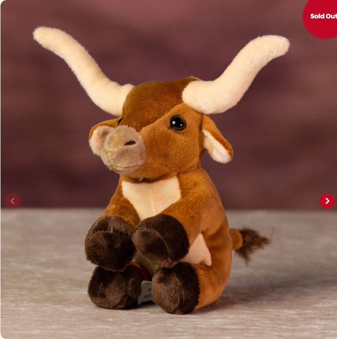 Lognhorn Teddy Bear - 7"